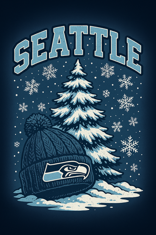 ❄️ Seattle Winter Knit Tee – Drop 004 (Wirkinboss® Boss Energy Collection)
