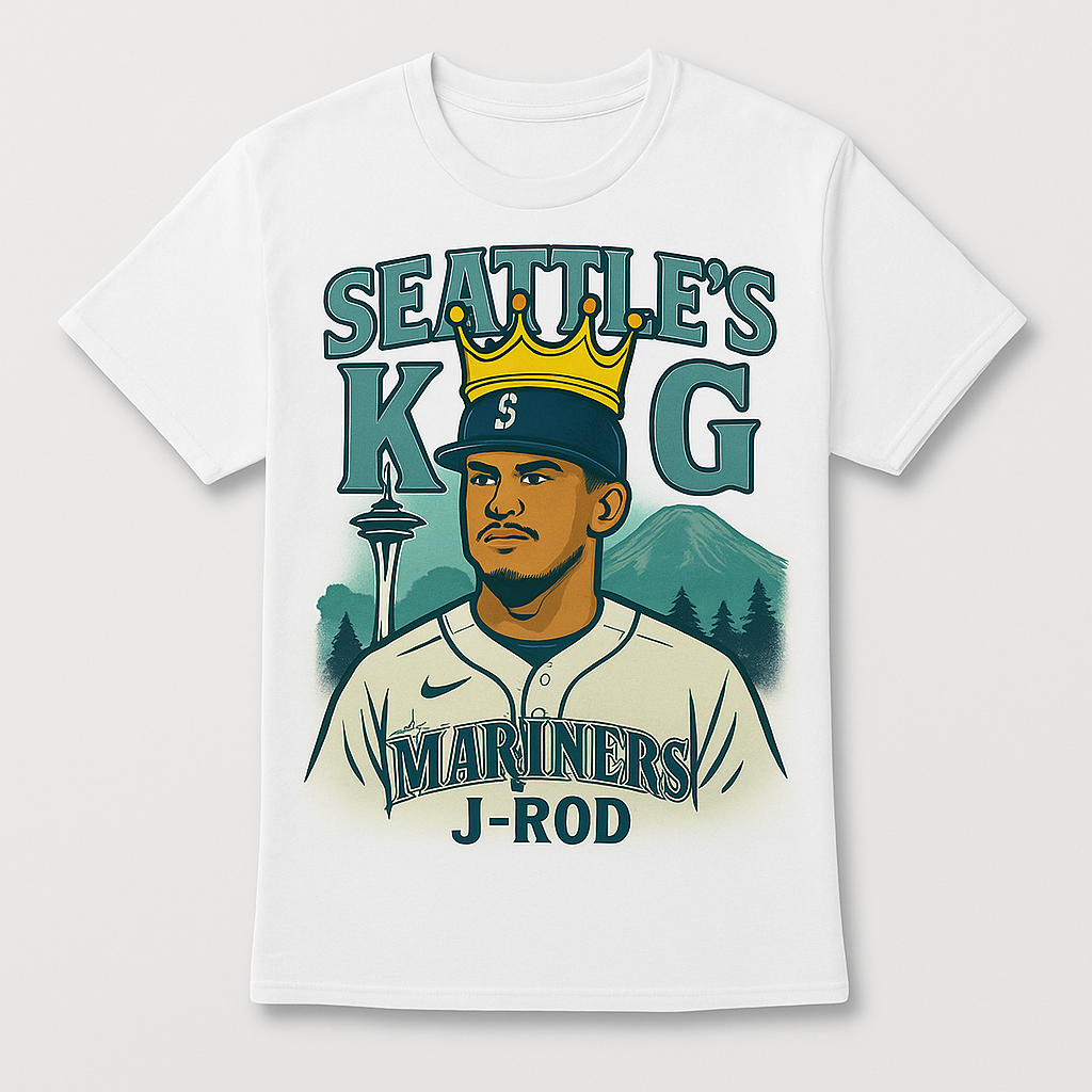 👑 Product 1: Seattle’s King J-Rod Tee