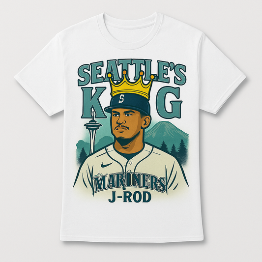 👑 Product 1: Seattle’s King J-Rod Tee